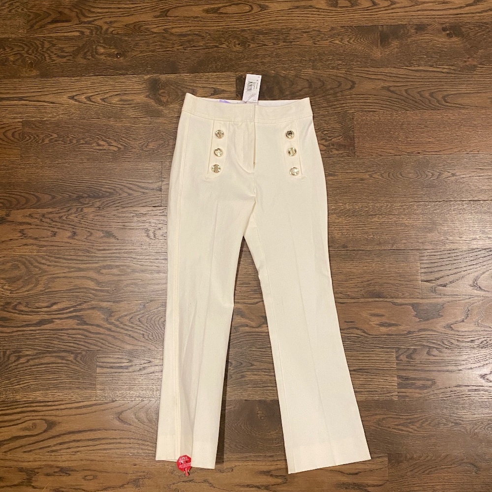 Derek Lam 10 Crosby Robertson Crop Flare Pants